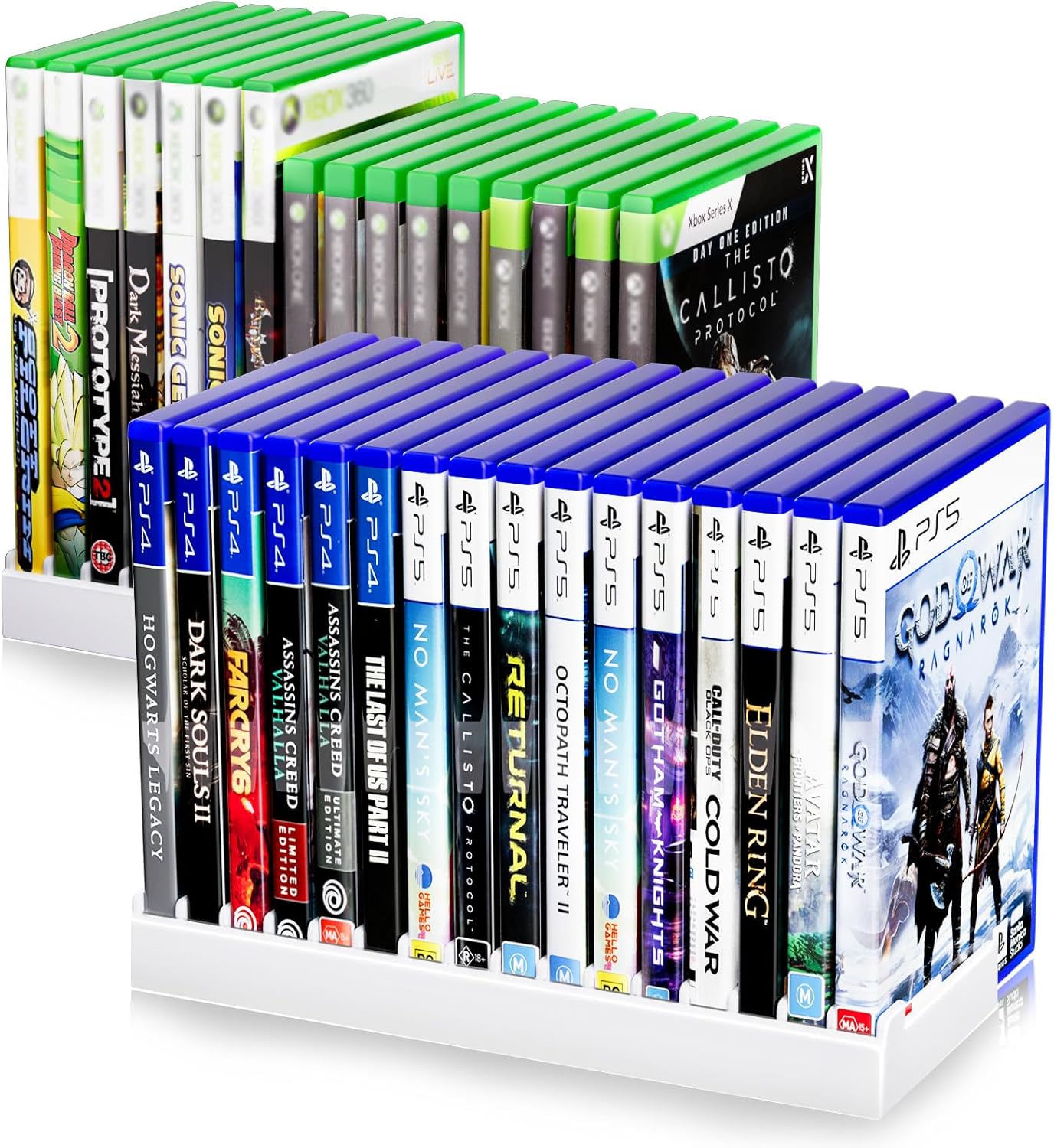 Gaming Console Xbox 360 - Video Game Storage Holder for for