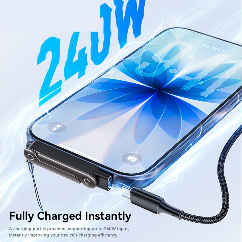 New 240W Foldable Fast Chargin - Gaming Console Phone ulasan dan harga