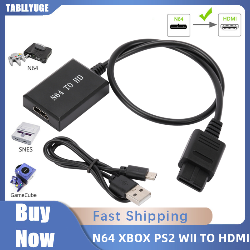 HD N64 PS2 Wii Xbox to HDMI-Co - Gaming Console Box ulasan dan harga