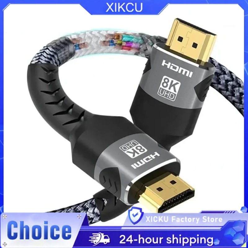 8K UHD HDMI Cable 2.1 High Spe - Gaming Console Definition ulasan dan harga