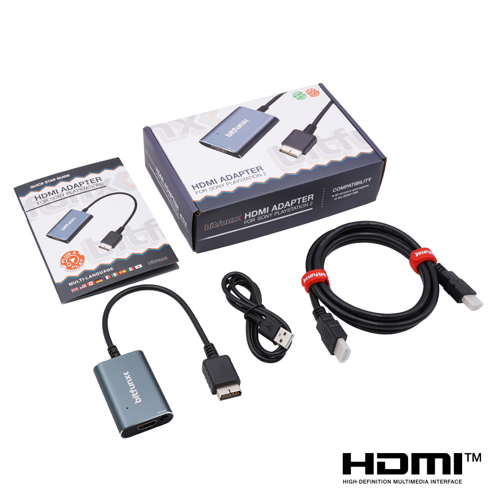 Bitfunx RGB/Component To HDMI™ - Gaming Console All In One ulasan dan harga