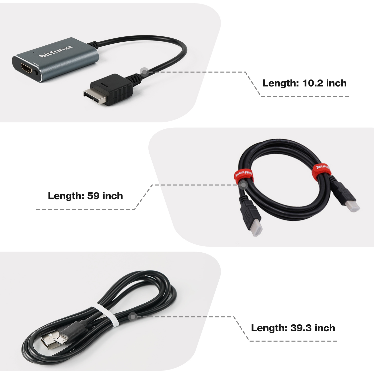 Bitfunx RGB/Component To HDMI™ - Gaming Console All In One ulasan dan harga