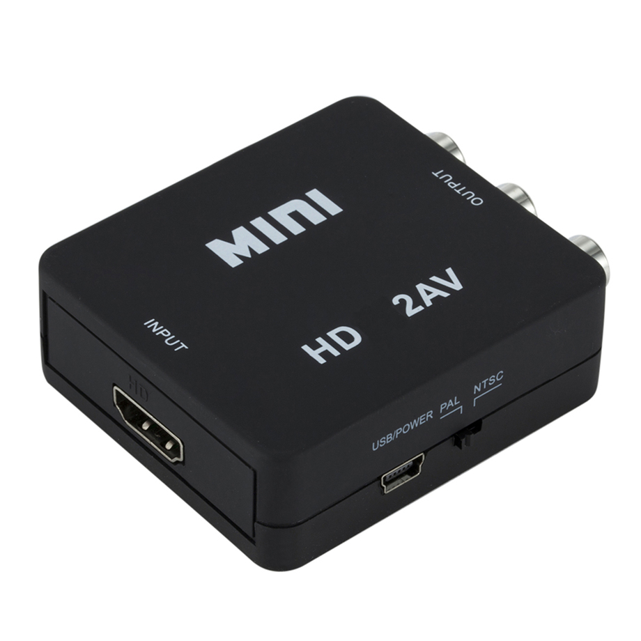 HDTV Converter Box RCA AV CVBS - Gaming Console Box ulasan dan harga