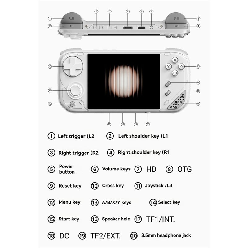 [LXYA68Z!] RGB Hall-Effect Joy - Gaming Console Os ulasan dan harga