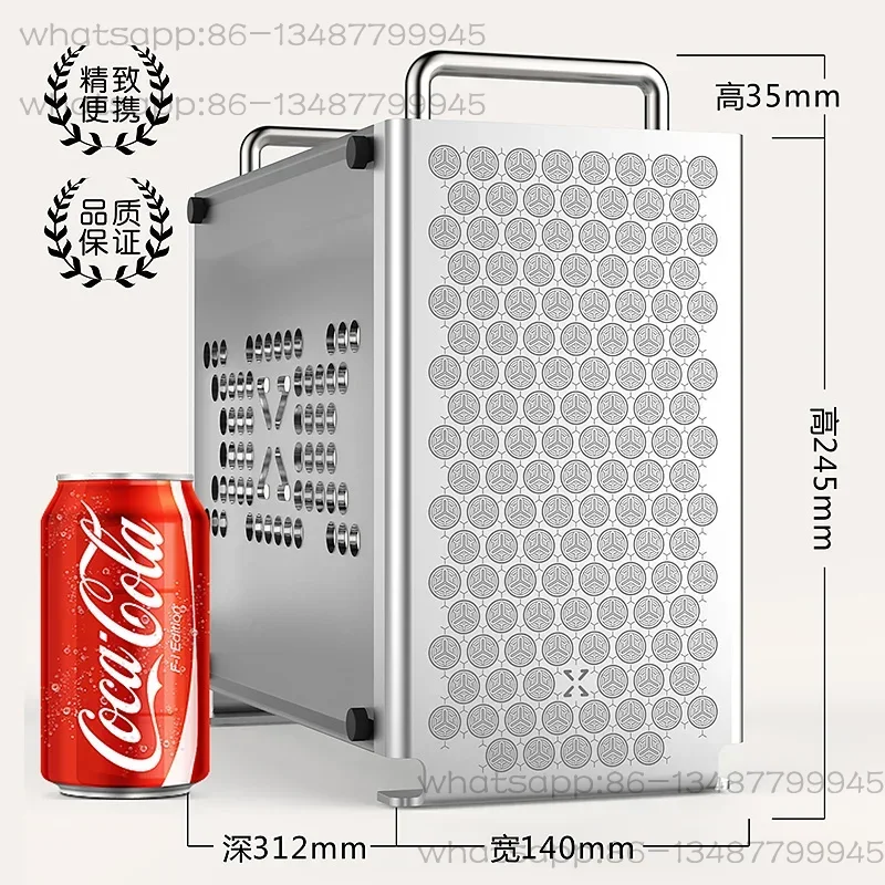 B2 all aluminum ITX case, port - Gaming Console All ulasan dan harga