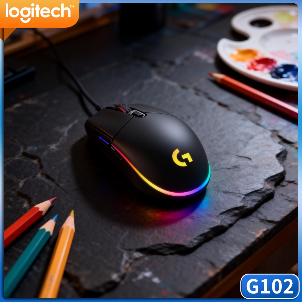 Logitech G102 Prodigy Gaming M - Gaming Headset Wired ulasan dan harga