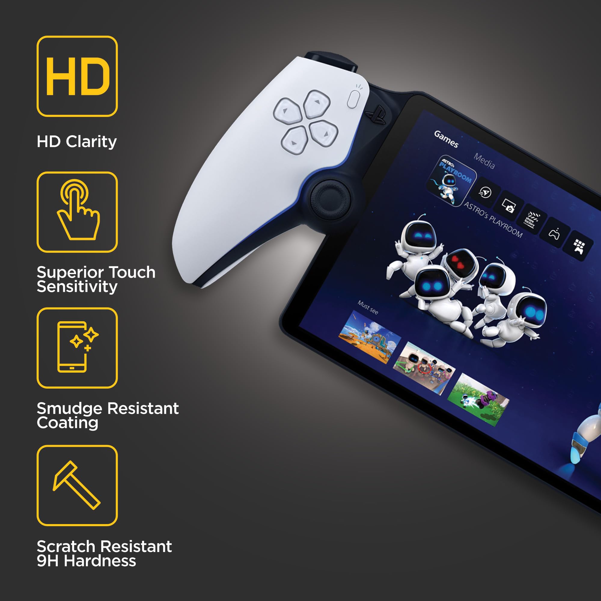 Screen Protector Tempered Glas - Gaming Console Portable ulasan dan harga