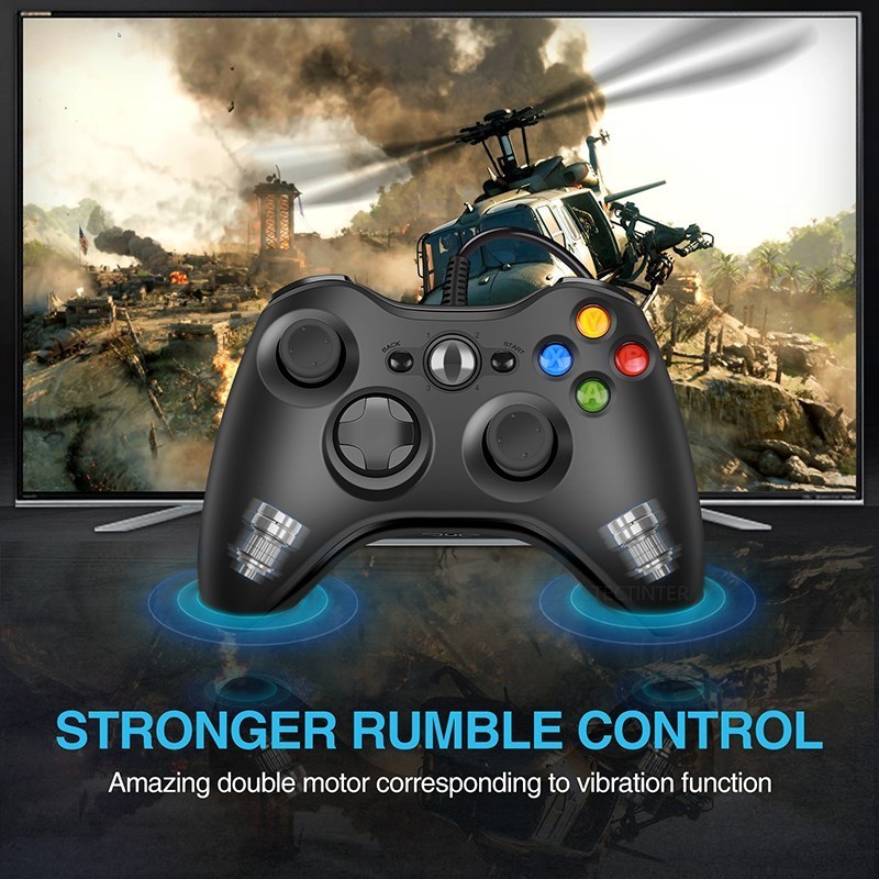 Wired USB Game Controller For  - Gaming Console Xbox 360 ulasan dan harga