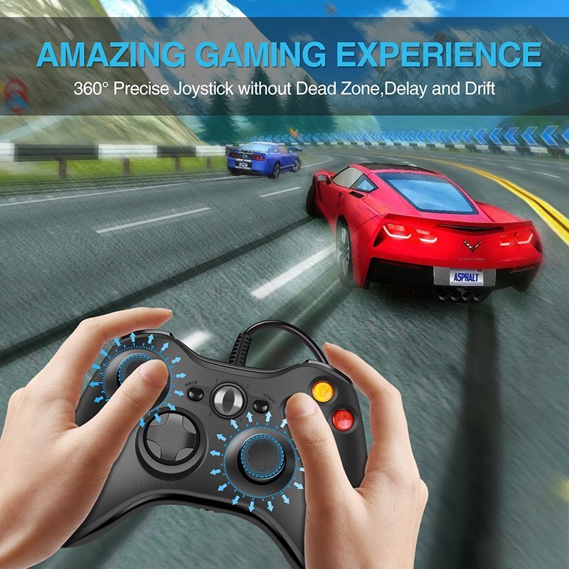 Wired USB Game Controller For  - Gaming Console Xbox 360 ulasan dan harga