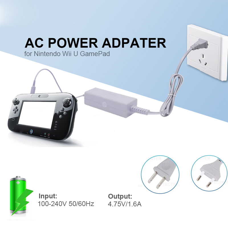 Charger For Wii U Handheld Gam - Gaming Console Portable ulasan dan harga
