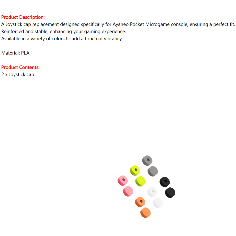 Joystick cap Replacement Parts - Gaming Console Joystick ulasan dan harga