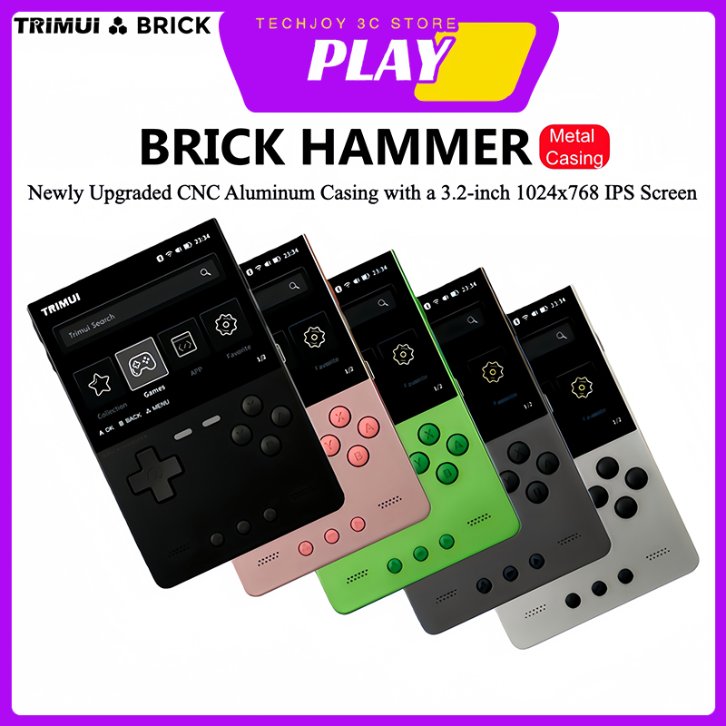 TRIMUI Brick Hammer All Metal  - Gaming Console All ulasan dan harga