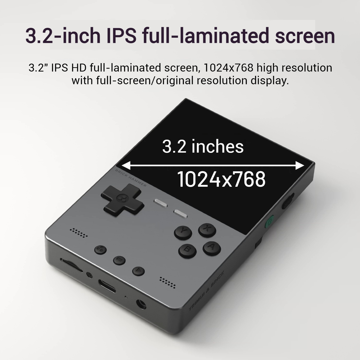 TRIMUI Brick Hammer All Metal  - Gaming Console All ulasan dan harga