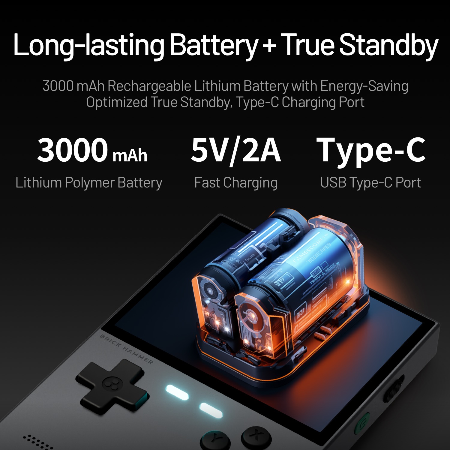 TRIMUI BRICK HAMMER Retro Hand - Gaming Console Phone ulasan dan harga