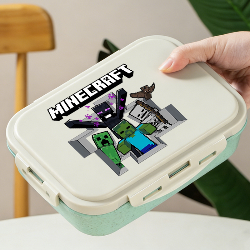Minecrafted Bento Lunch Box Ga - Gaming Console With Minecraft ulasan dan harga