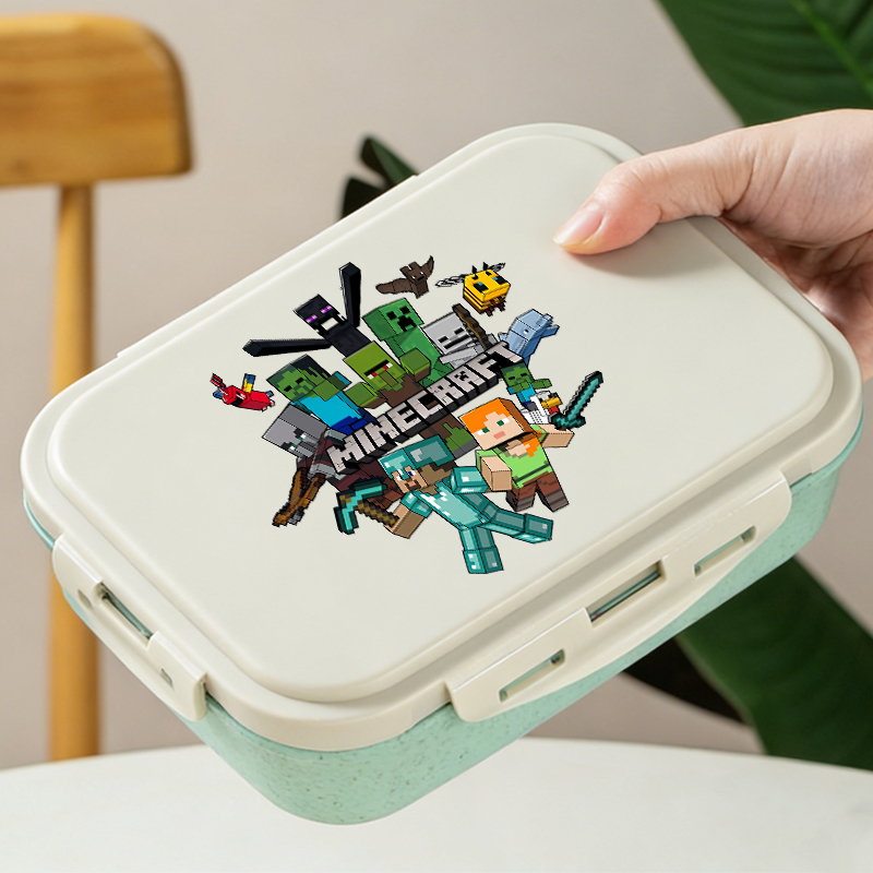 Minecrafted Bento Lunch Box Ga - Gaming Console With Minecraft ulasan dan harga
