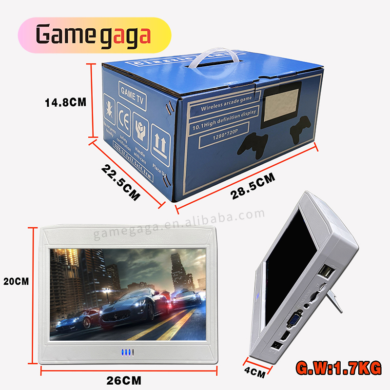 L Video Game Console 10 Inch S - Gaming Console Box ulasan dan harga