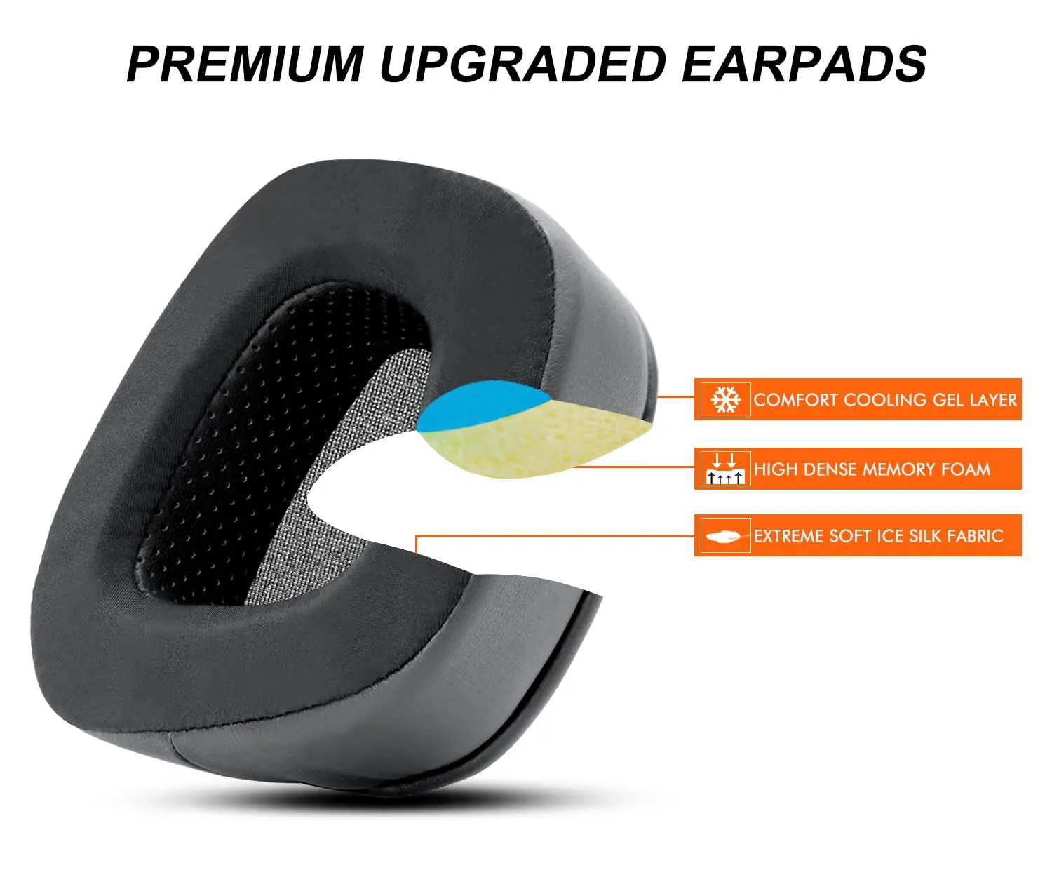 Cooling Gel Earpads Replacemen - Gaming Headset Wired ulasan dan harga