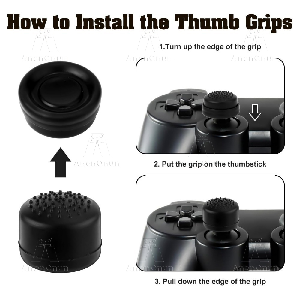 8PCS Thumb Grip Caps Controlle - Gaming Console Joystick ulasan dan harga