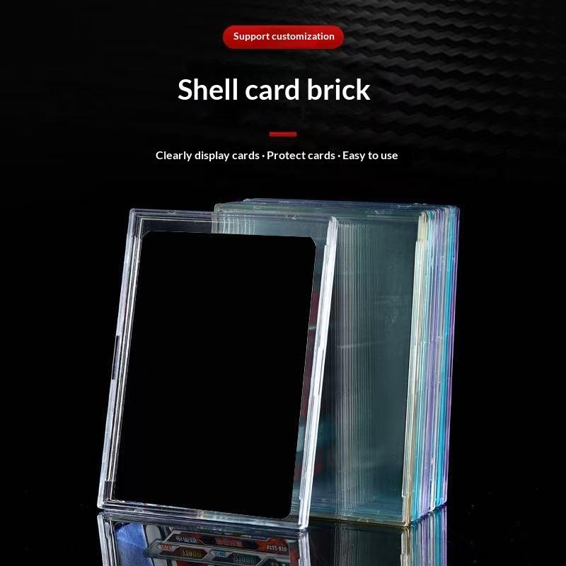 Clear Acrylic Card Holder Snap - Gaming Card Holder ulasan dan harga