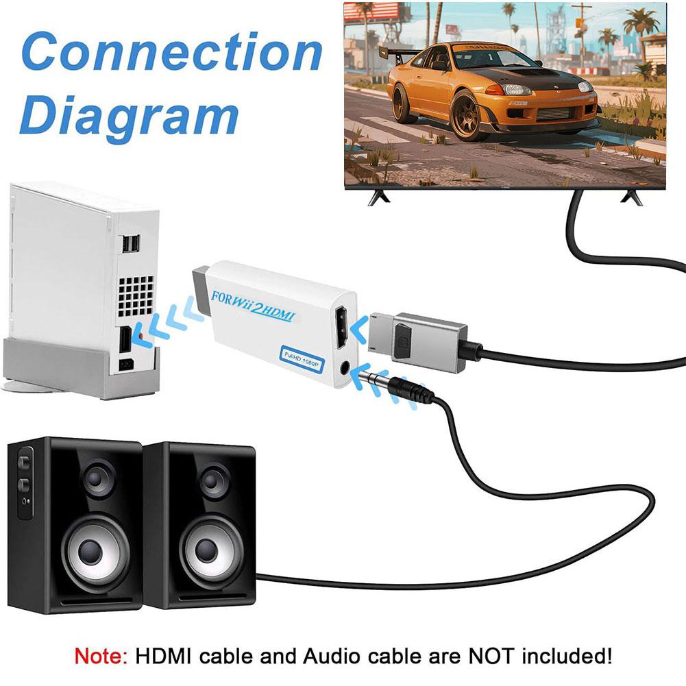 Wii To HDMI Converter Wii To H - Gaming Console Definition ulasan dan harga