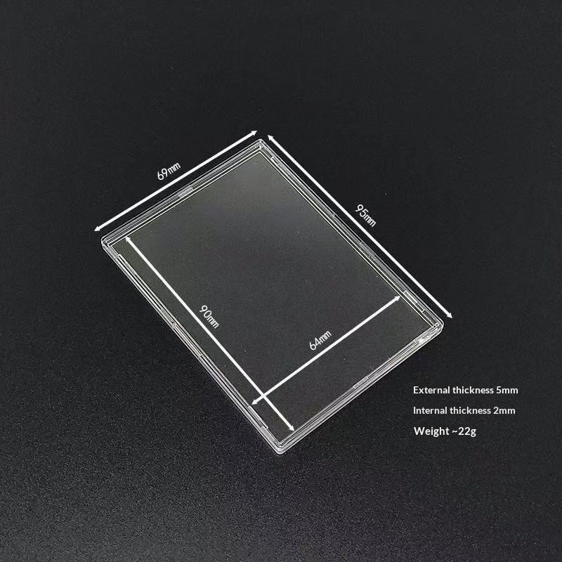 Clear Acrylic Snap Card Holder - Gaming Card Holder ulasan dan harga