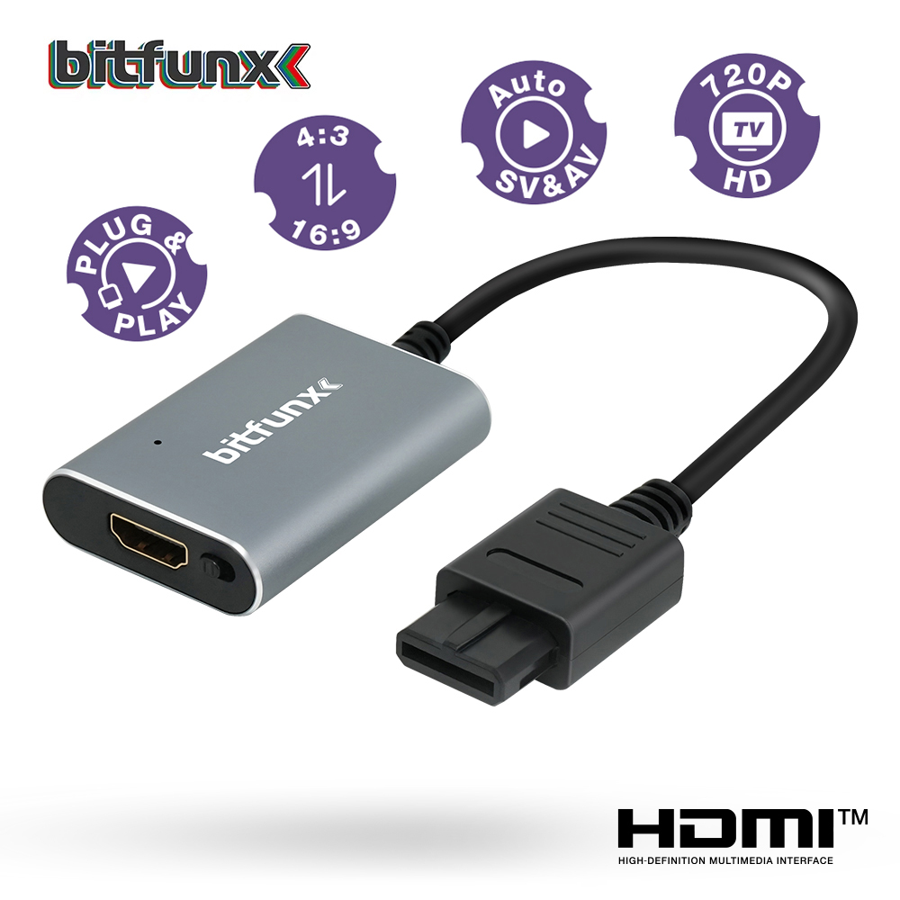 Bitfunx 720P HDMI™ Adapter S-v - Gaming Console All In One ulasan dan harga