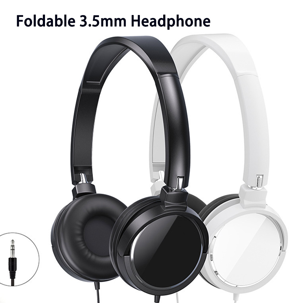 Foldable Noise Canceling Sport - Gaming Headset Wired ulasan dan harga