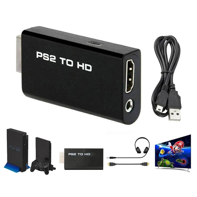 PS2 to HDMI Audio Video Conver - Gaming Console All ulasan dan harga
